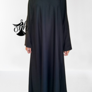 casual-simple-plain-black-abaya